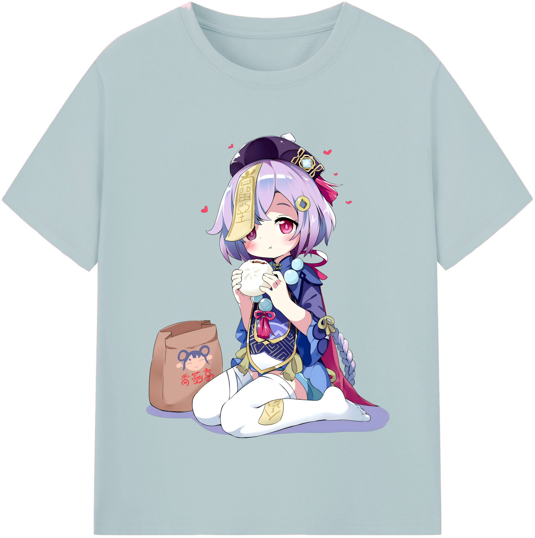 げんし神 七七 なな  genshin Nana 綿100％半袖Tシャツ（フロントプリント）